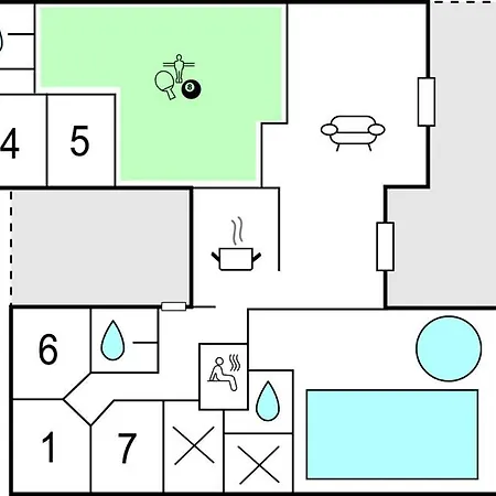 Beautiful In Vaeggerlose With Sauna * Bøtø By